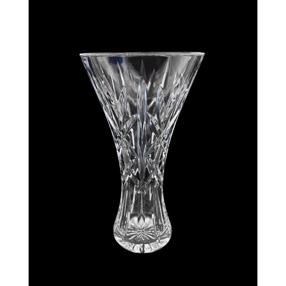 Waterford Kilrane 10” Crystal Vase Cut Glass